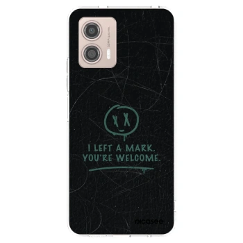 Picasee husă transparentă din silicon pentru Motorola Moto G53 5G - LEFT A MARK