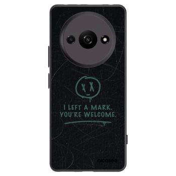 Picasee husă neagră din silicon pentru Xiaomi Redmi A3 - LEFT A MARK