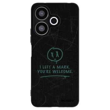 Picasee husă neagră din silicon pentru Xiaomi Redmi 13 4G - LEFT A MARK