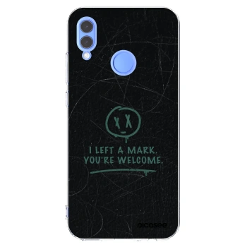 Picasee husă transparentă din silicon pentru Huawei P Smart 2019 - LEFT A MARK