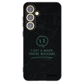 Picasee husă neagră din silicon pentru Samsung Galaxy S24 FE S721B - LEFT A MARK