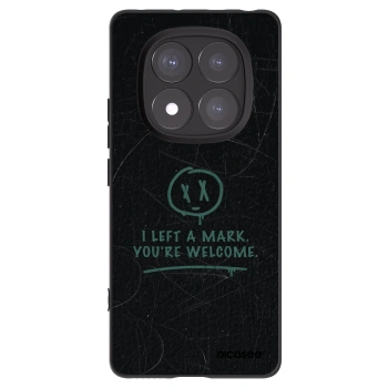 Picasee husă neagră din silicon pentru Xiaomi Redmi Note 14 Pro 5G - LEFT A MARK