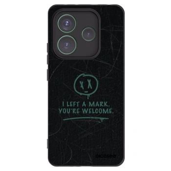 Picasee husă neagră din silicon pentru Xiaomi Redmi Note 14 5G - LEFT A MARK