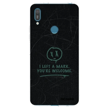 Picasee husă transparentă din silicon pentru Huawei Y7 2019 - LEFT A MARK