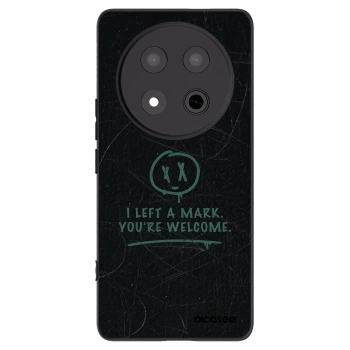 Picasee husă neagră din silicon pentru Honor Magic7 Lite 5G - LEFT A MARK