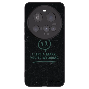 Picasee husă neagră din silicon pentru Xiaomi 15 Ultra - LEFT A MARK