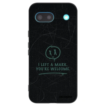Picasee husă neagră din silicon pentru Google Pixel 8a - LEFT A MARK