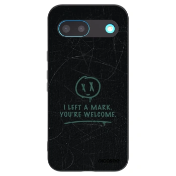 Picasee husă neagră din silicon pentru Google Pixel 8 - LEFT A MARK