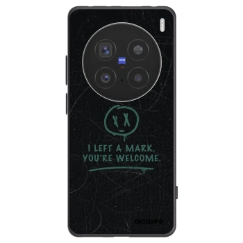 Picasee husă neagră din silicon pentru Vivo X200 Pro - LEFT A MARK