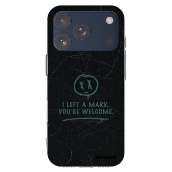 Picasee husă transparentă din silicon pentru Apple iPhone 17 Pro - LEFT A MARK