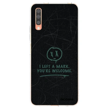 Picasee husă transparentă din silicon pentru Samsung Galaxy A70 A705F - LEFT A MARK