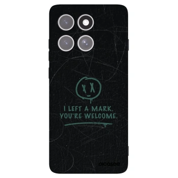 Picasee husă neagră din silicon pentru Motorola Edge 60 Pro - LEFT A MARK