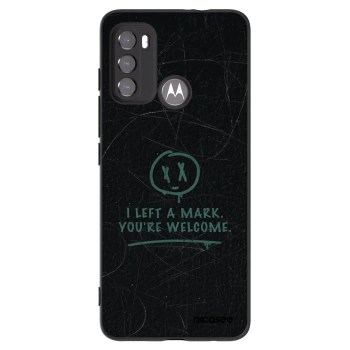 Picasee husă neagră din silicon pentru Motorola Edge 60 5G - LEFT A MARK