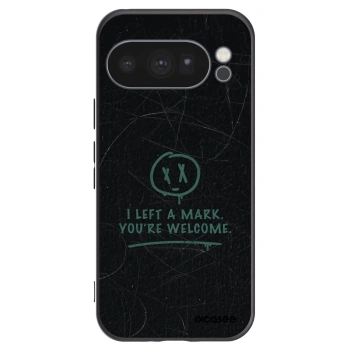 Picasee husă neagră din silicon pentru Google Pixel 10 Pro - LEFT A MARK