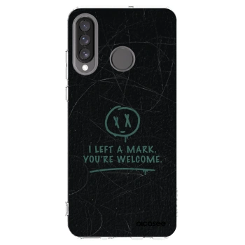 Picasee husă transparentă din silicon pentru Huawei P30 Lite - LEFT A MARK