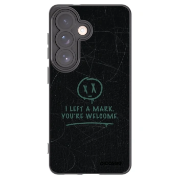 Picasee husă neagră din silicon pentru Samsung Galaxy S26 - LEFT A MARK