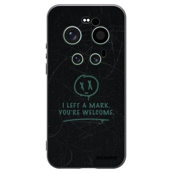 Picasee husă neagră din silicon pentru Xiaomi 17 Ultra - LEFT A MARK