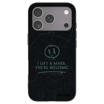 Picasee husă neagră din silicon pentru Apple iPhone 18 Pro - LEFT A MARK