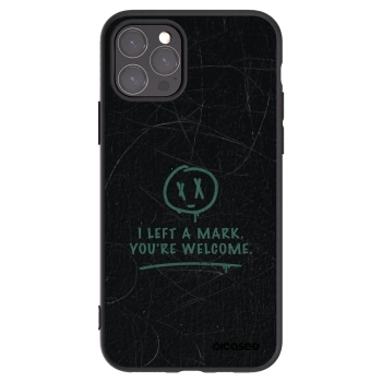 Picasee husă neagră din silicon pentru Apple iPhone 11 Pro - LEFT A MARK