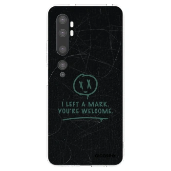 Picasee husă transparentă din silicon pentru Xiaomi Mi Note 10 (Pro) - LEFT A MARK