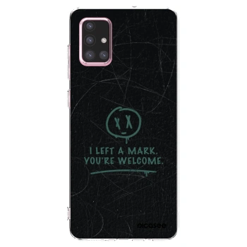 Picasee husă transparentă din silicon pentru Samsung Galaxy A71 A715F - LEFT A MARK