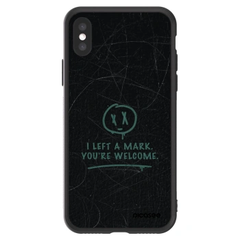 Picasee ULTIMATE CASE pentru Apple iPhone X/XS - LEFT A MARK
