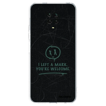 Picasee husă transparentă din silicon pentru Xiaomi Redmi Note 9 Pro - LEFT A MARK