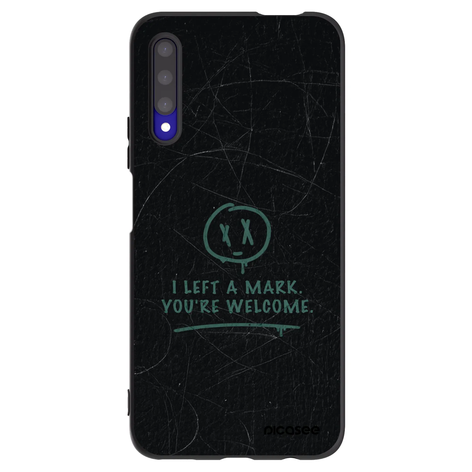 Picasee husă neagră din silicon pentru Honor 9X Pro - LEFT A MARK
