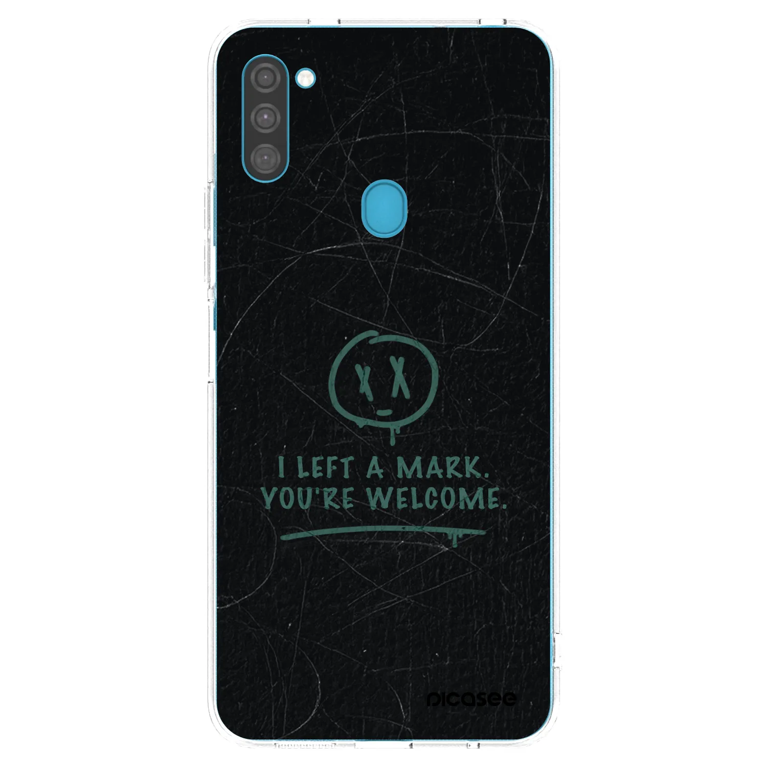 Picasee husă transparentă din silicon pentru Samsung Galaxy M11 - LEFT A MARK