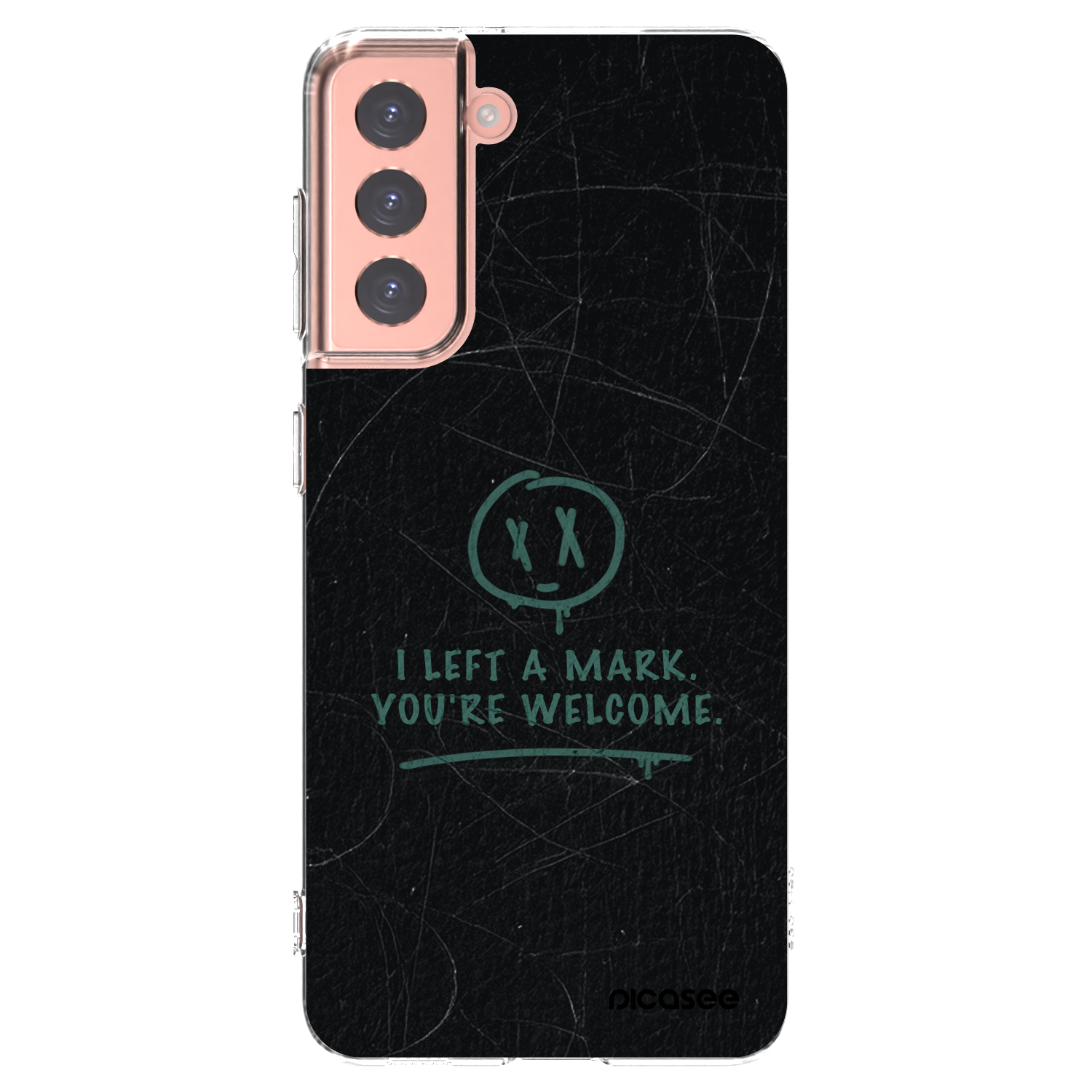 Picasee husă transparentă din silicon pentru Samsung Galaxy S21 5G G991B - LEFT A MARK