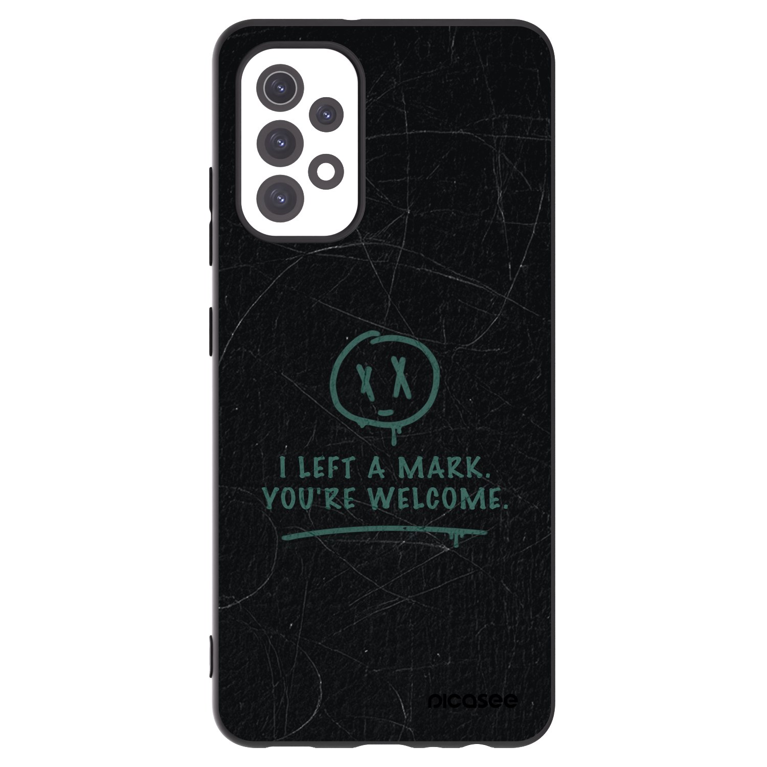 Picasee husă neagră din silicon pentru Samsung Galaxy A32 5G A326B - LEFT A MARK