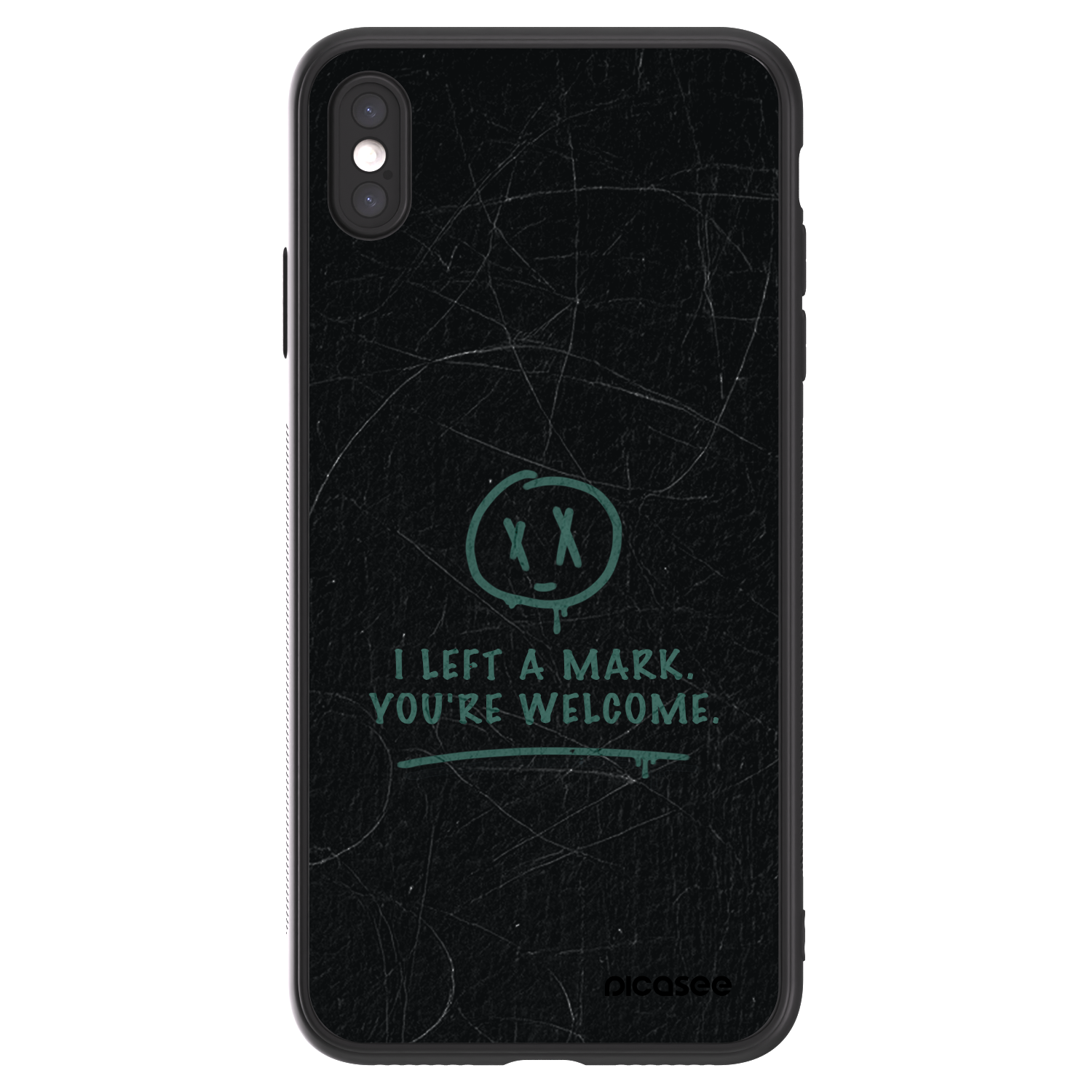 Picasee ULTIMATE CASE pentru Apple iPhone XS Max - LEFT A MARK