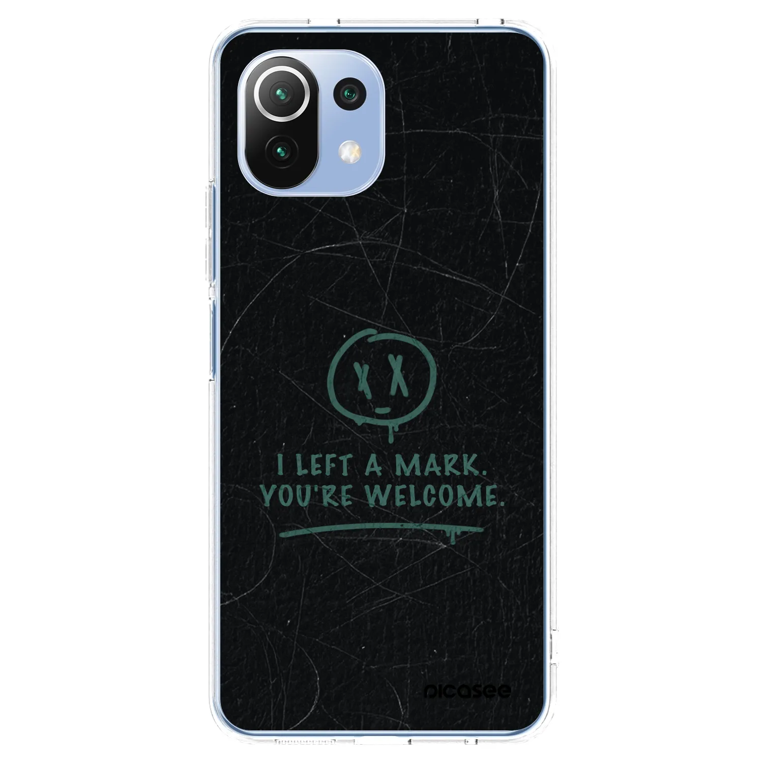 Picasee husă transparentă din silicon pentru Xiaomi Mi 11 Lite - LEFT A MARK
