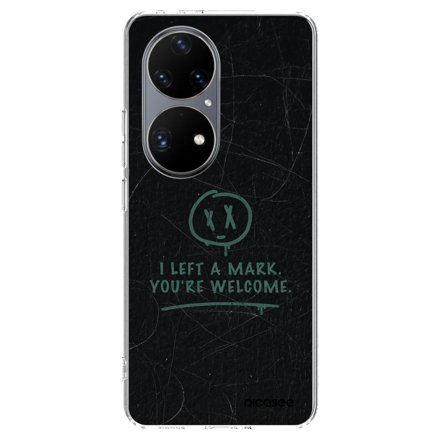Picasee husă transparentă din silicon pentru Huawei P50 - LEFT A MARK