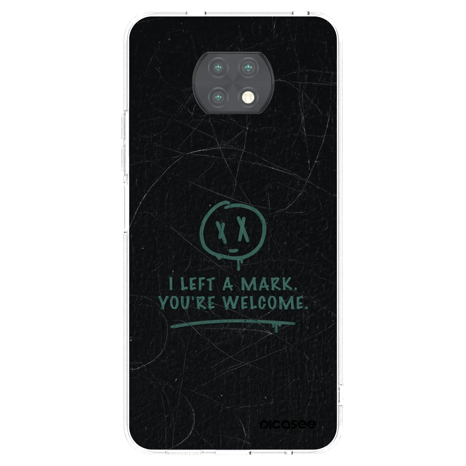 Picasee husă transparentă din silicon pentru Xiaomi Redmi Note 9T - LEFT A MARK