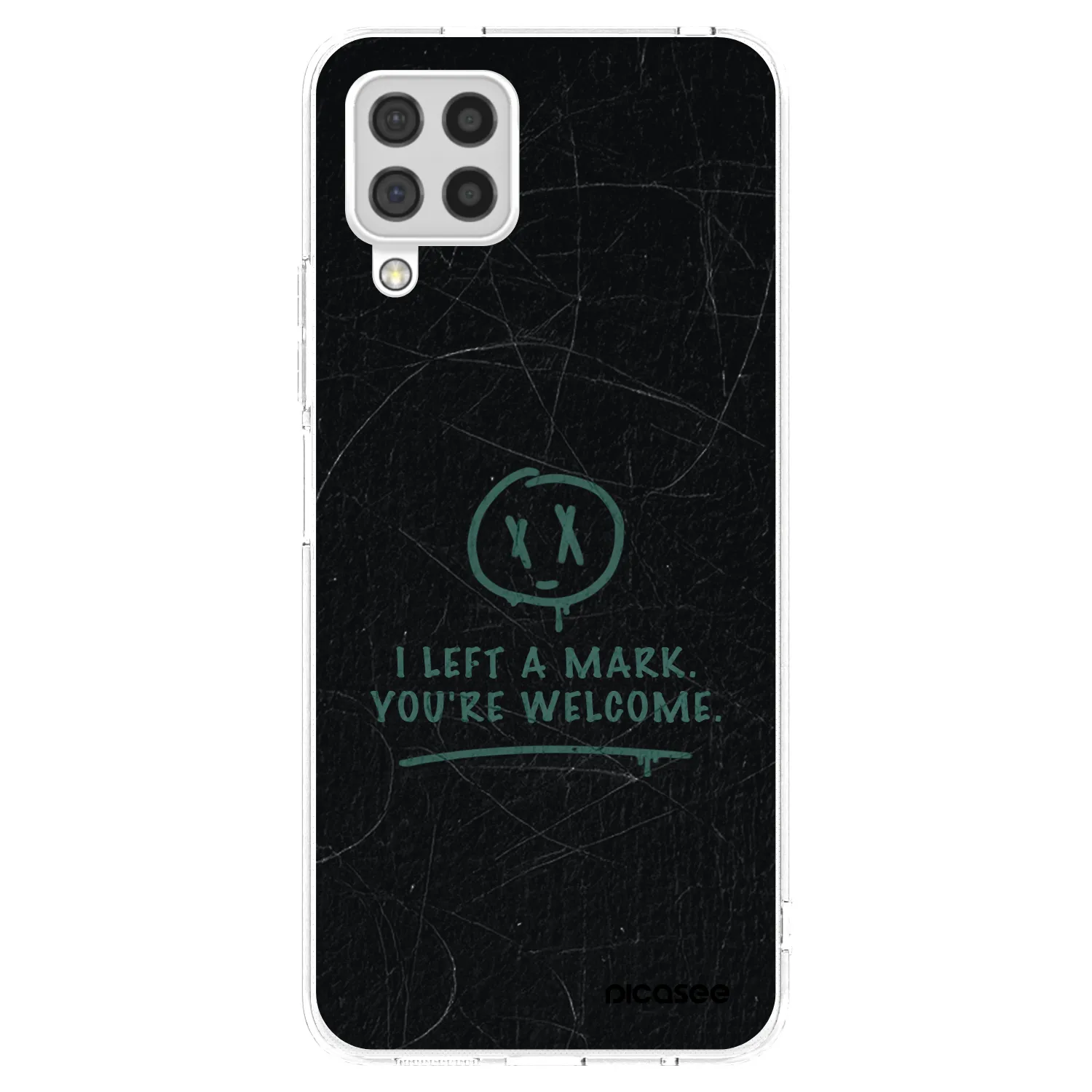 Picasee husă transparentă din silicon pentru Samsung Galaxy A22 A225F 4G - LEFT A MARK