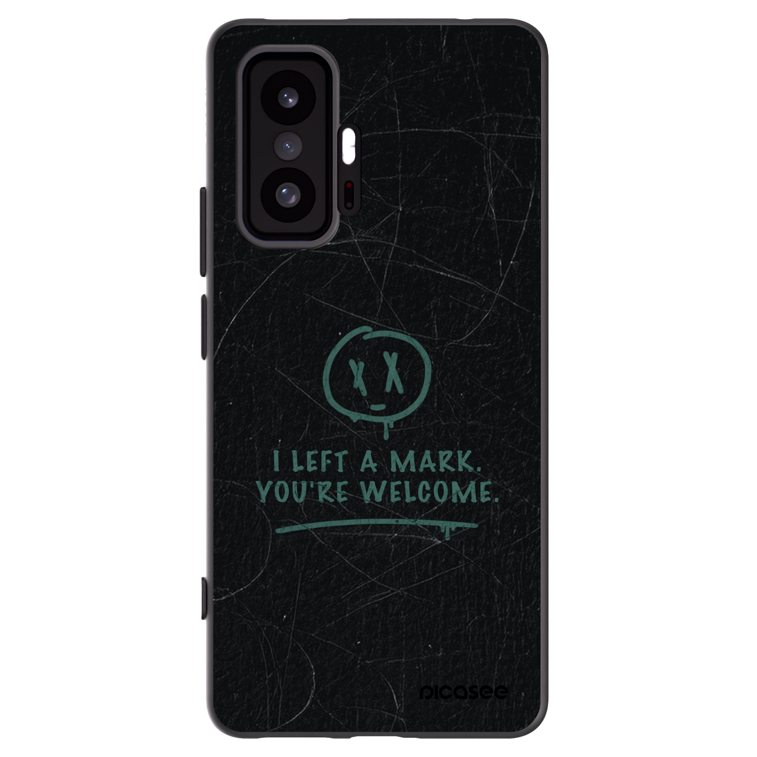 Picasee husă neagră din silicon pentru Xiaomi 11T Pro - LEFT A MARK