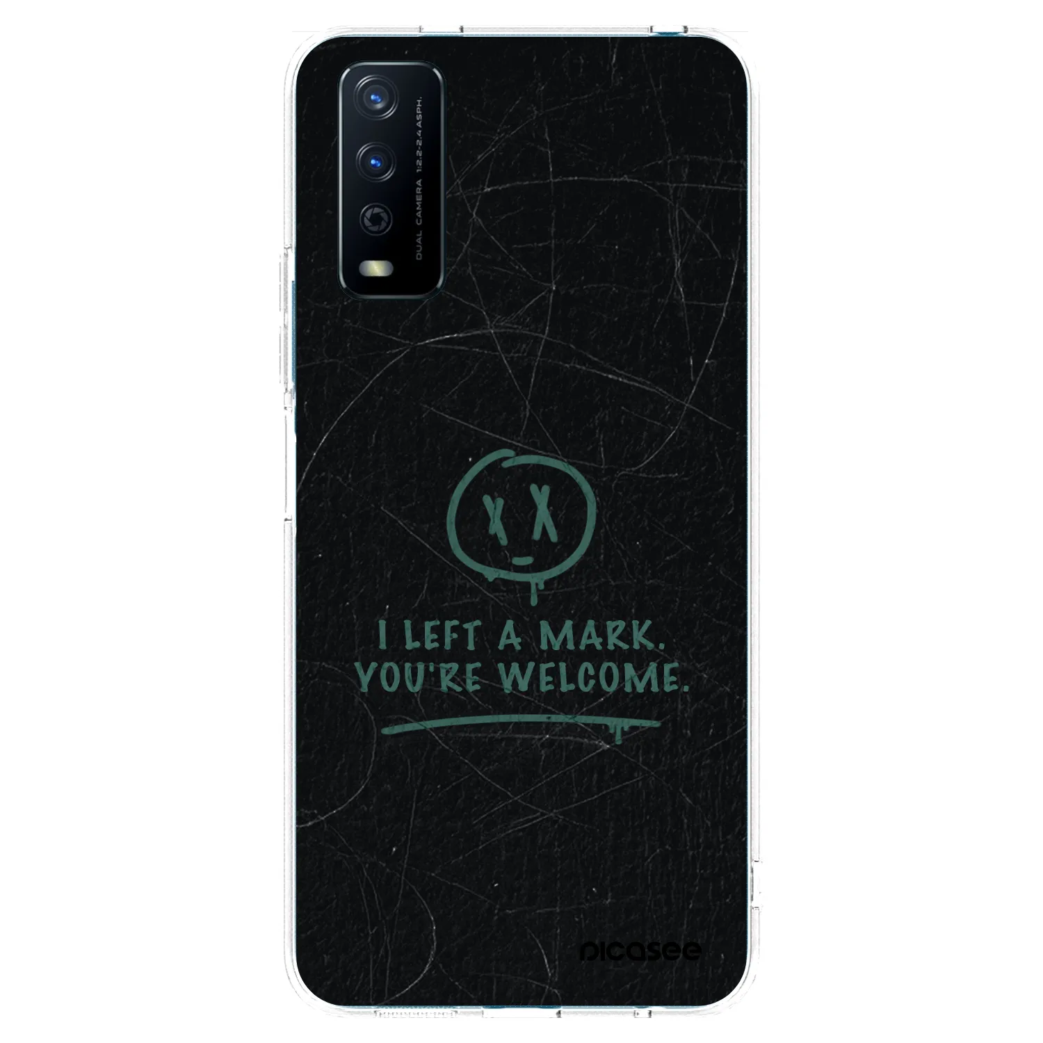 Picasee husă transparentă din silicon pentru Vivo Y11s - LEFT A MARK