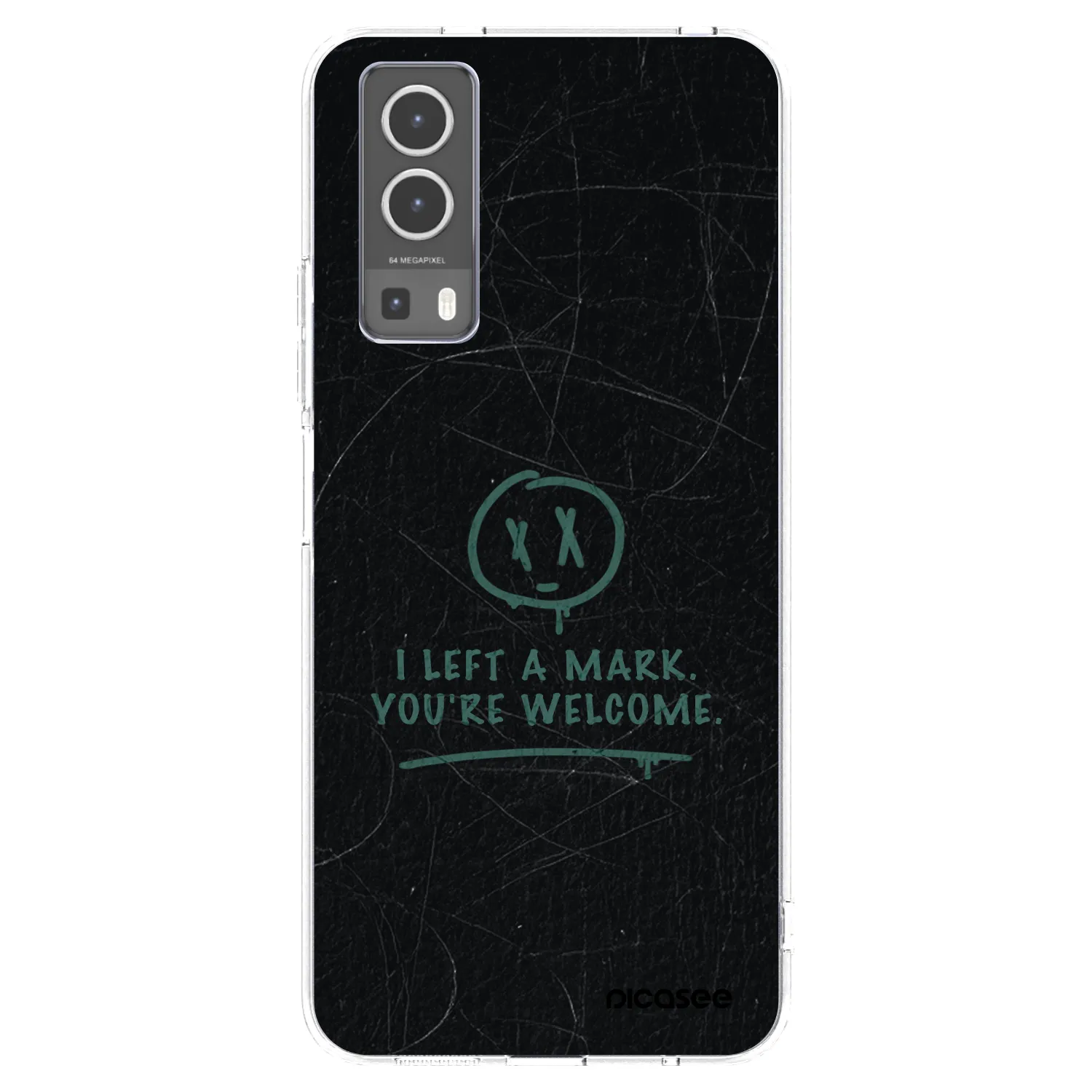 Picasee husă transparentă din silicon pentru Vivo Y72 5G - LEFT A MARK
