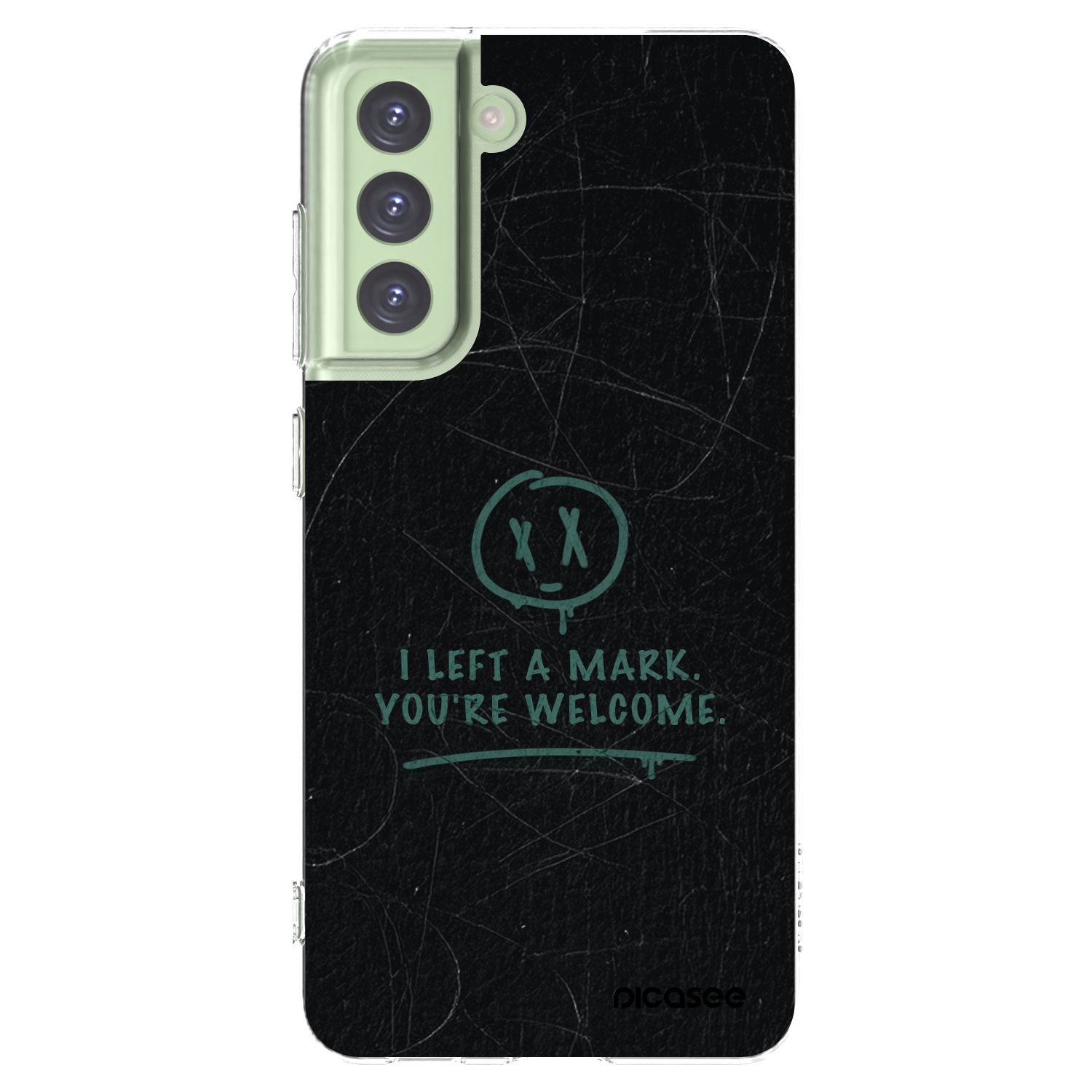 Picasee husă transparentă din silicon pentru Samsung Galaxy S21 FE 5G - LEFT A MARK