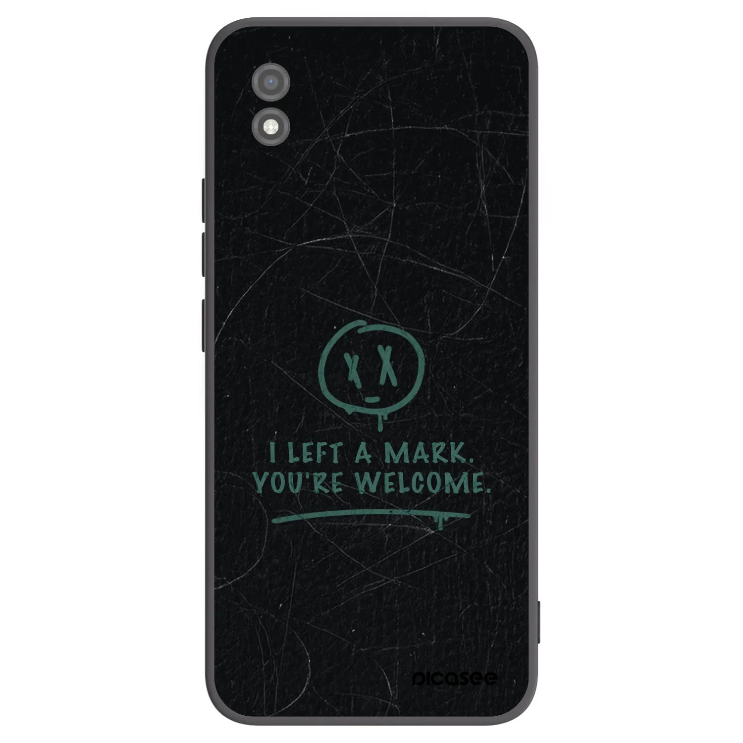 Picasee husă neagră din silicon pentru Realme C11 (2021) - LEFT A MARK
