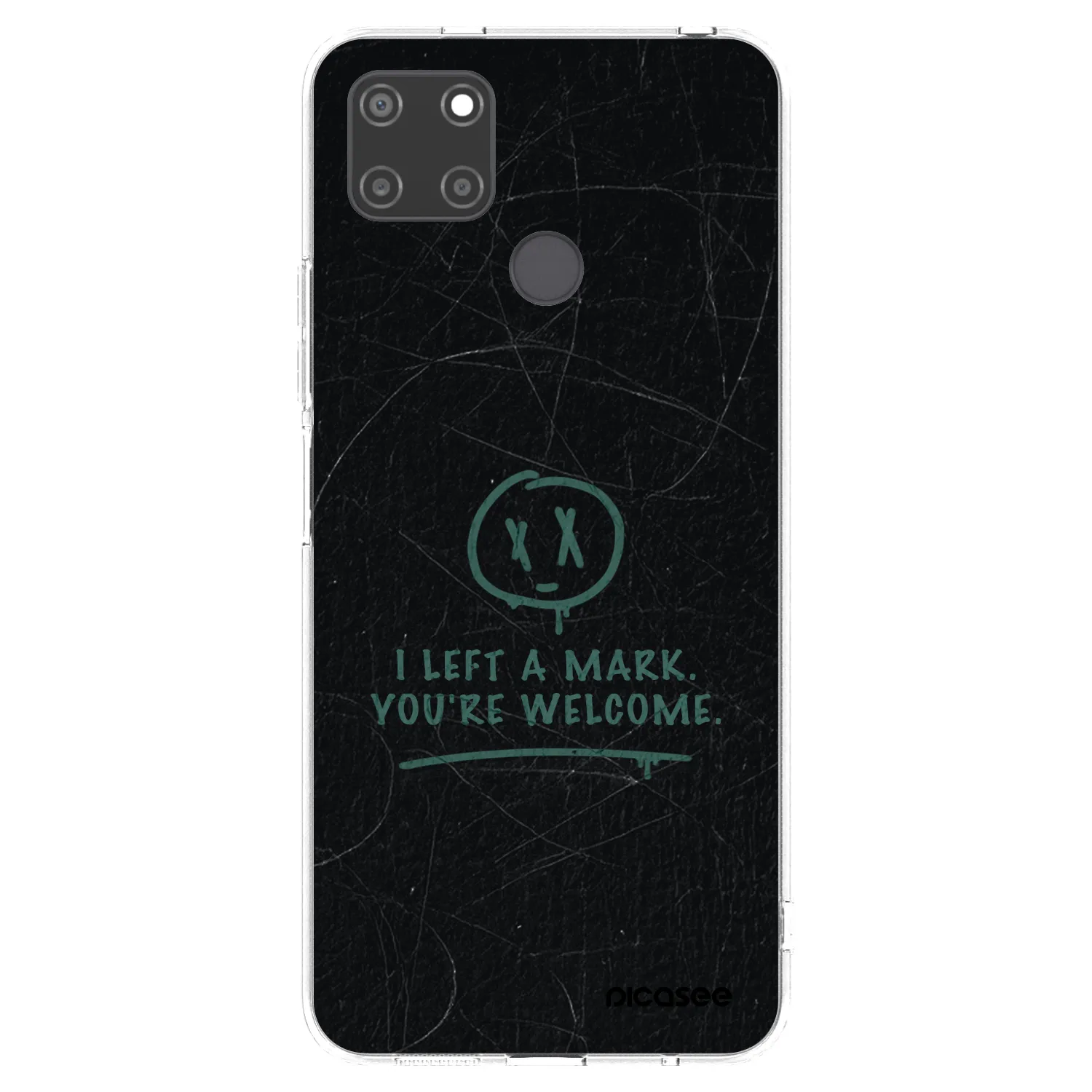 Picasee husă transparentă din silicon pentru Realme C21Y - LEFT A MARK