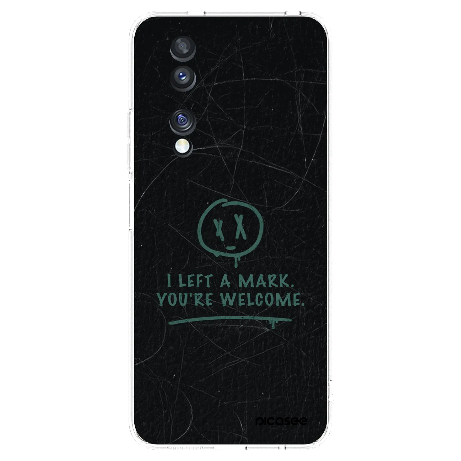 Picasee husă transparentă din silicon pentru Honor 70 - LEFT A MARK