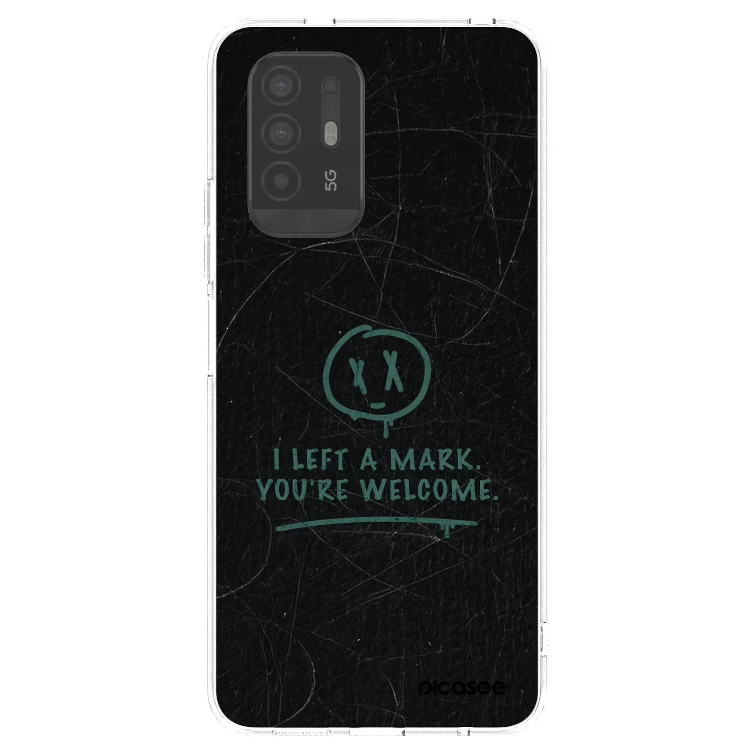 Picasee husă transparentă din silicon pentru OPPO A94 5G - LEFT A MARK