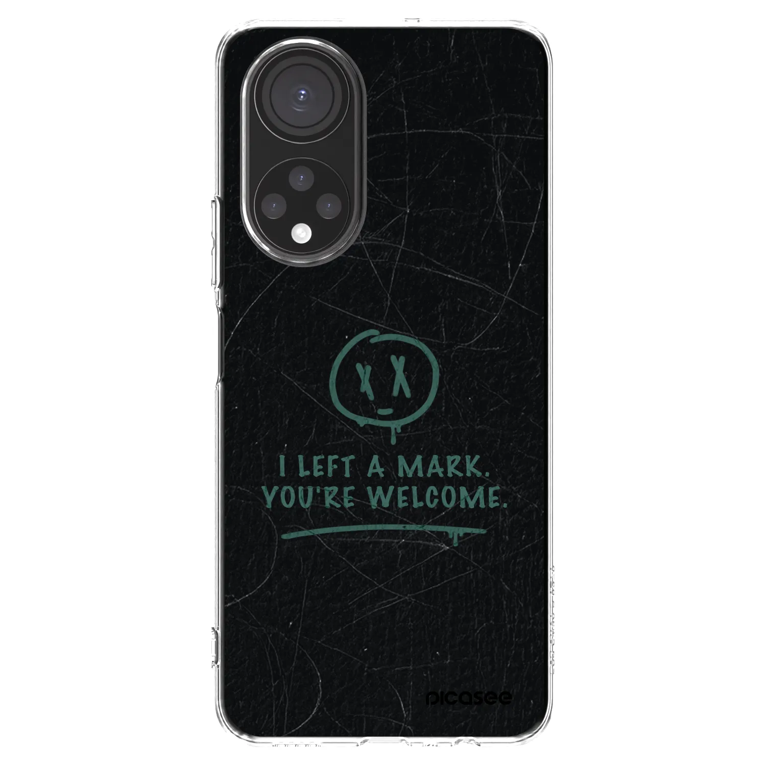 Picasee husă transparentă din silicon pentru Honor X7 - LEFT A MARK