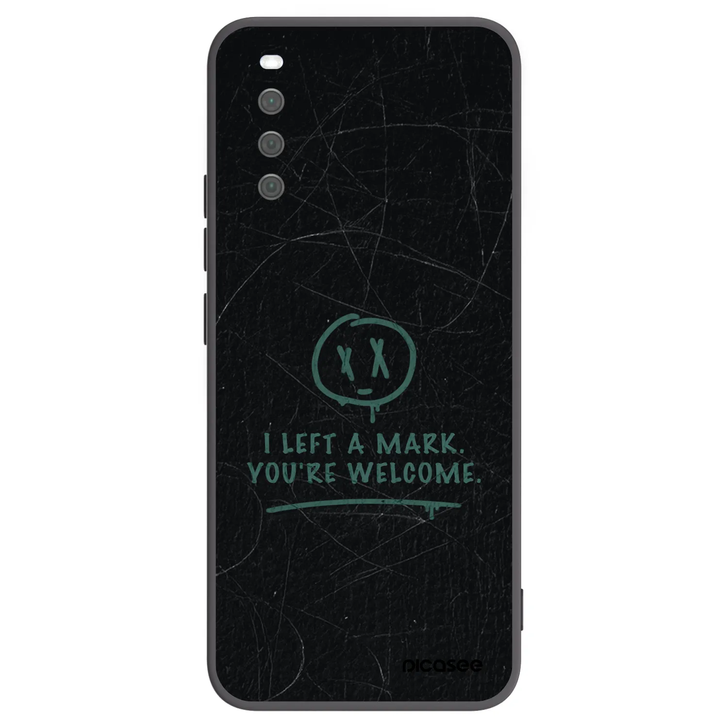 Picasee husă neagră din silicon pentru Sony Xperia 10 III - LEFT A MARK