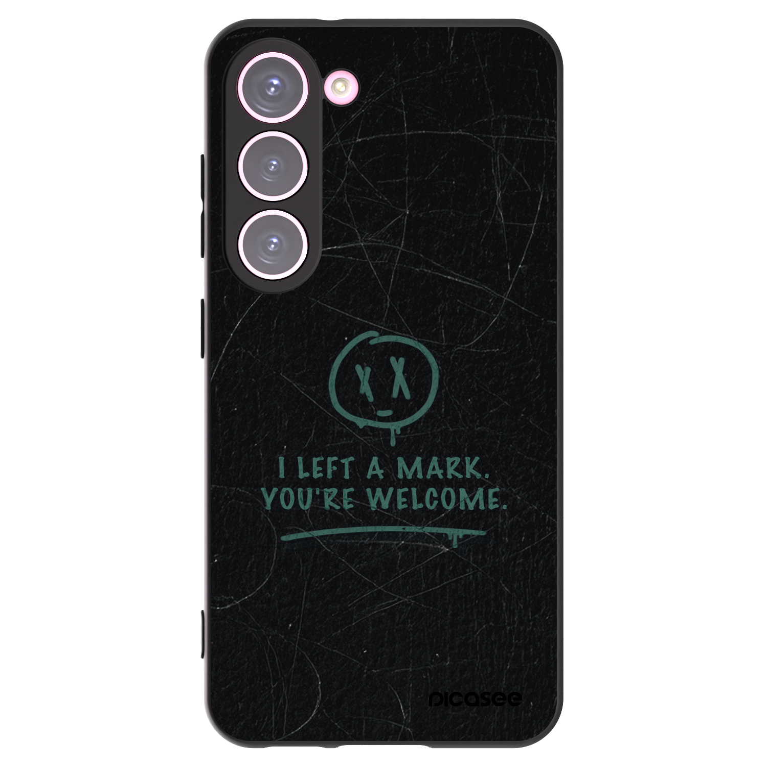 Picasee husă neagră din silicon pentru Samsung Galaxy S23 5G - LEFT A MARK