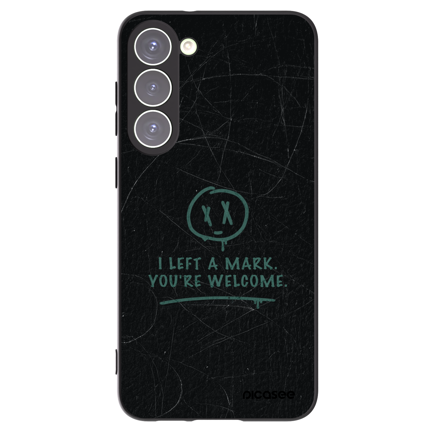 Picasee husă neagră din silicon pentru Samsung Galaxy S23+ 5G - LEFT A MARK