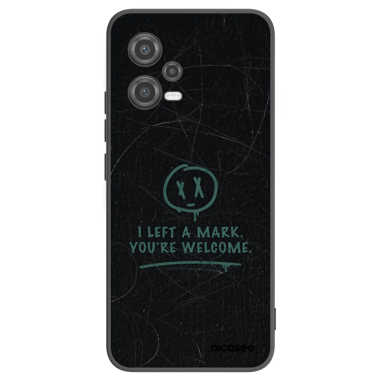 Picasee husă neagră din silicon pentru Xiaomi Poco X5 - LEFT A MARK