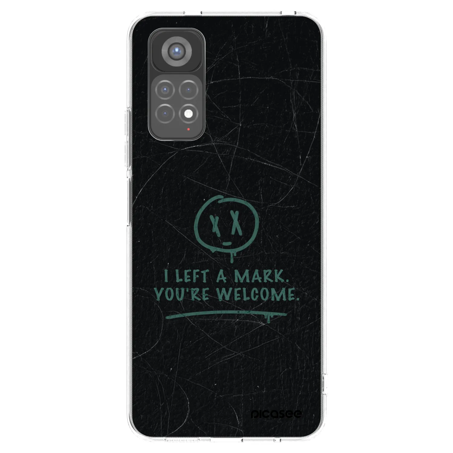 Picasee husă transparentă din silicon pentru Xiaomi Redmi Note 11S 5G - LEFT A MARK